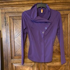 Lucy Purple Long Sleeve Jacket